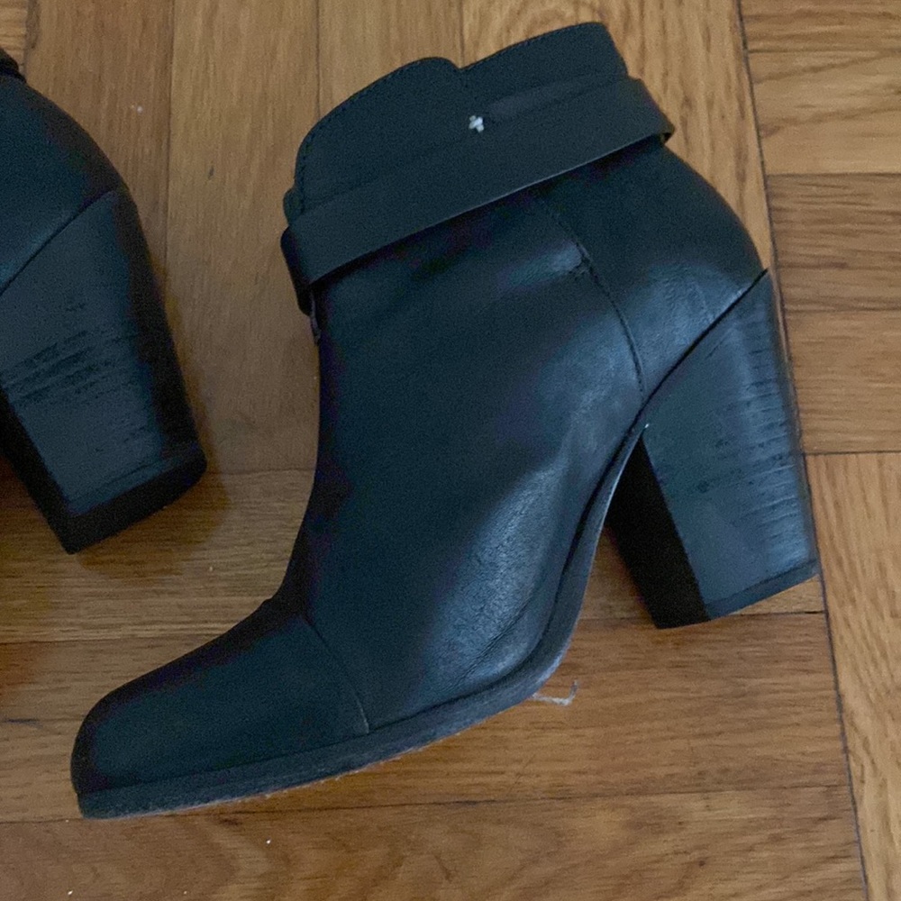Rag & Bone Harrow black booties - Picture 15 of 17
